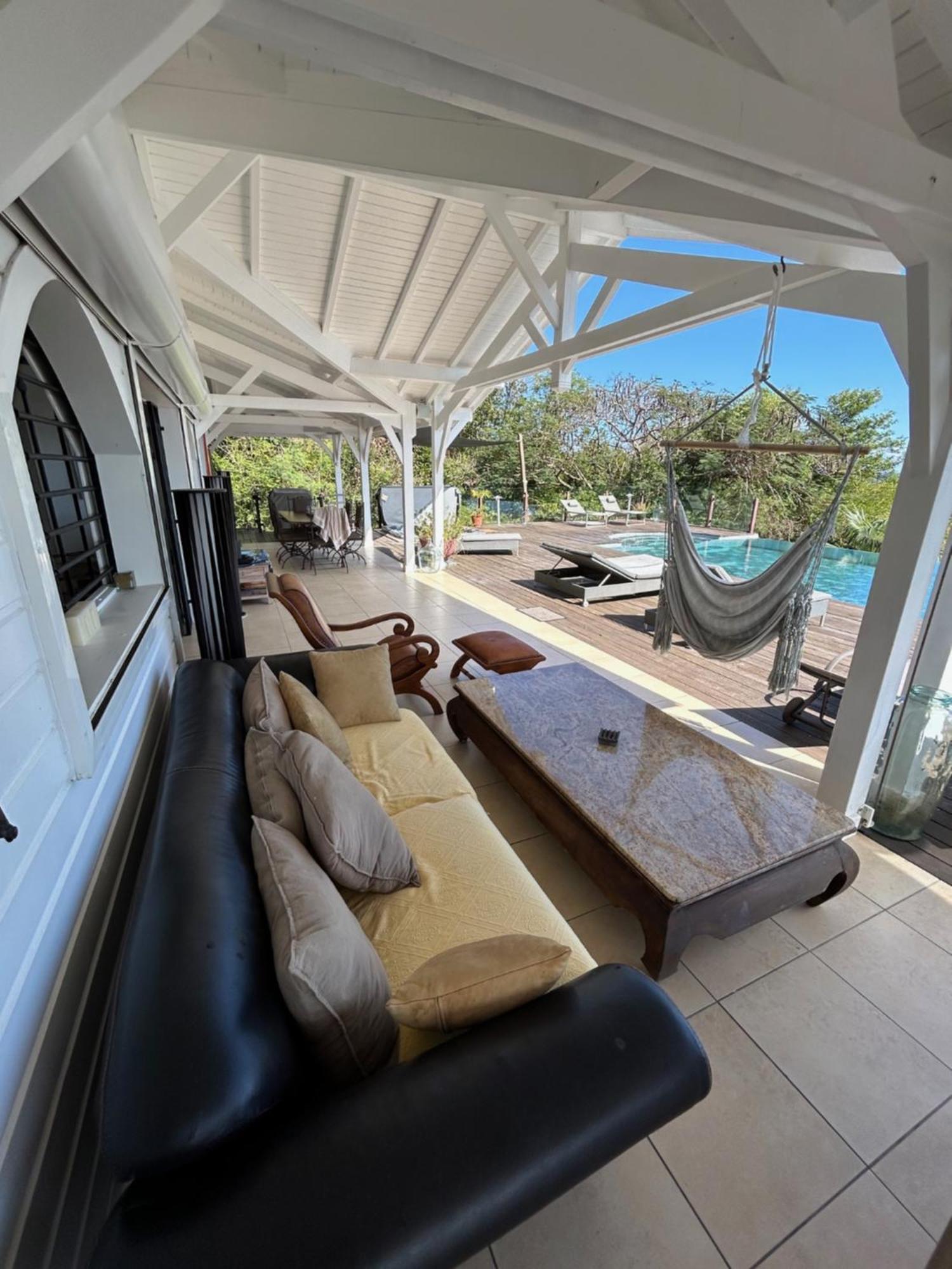 Villa Deluxe L'Hacienda Villa Vue Mer 180 Piscine Jacuzzi Proche Plage Marina Golf Pointe Des Chateaux Et Casino Jardin Clos Voyage Durable Saint-Francois  Zewnętrze zdjęcie