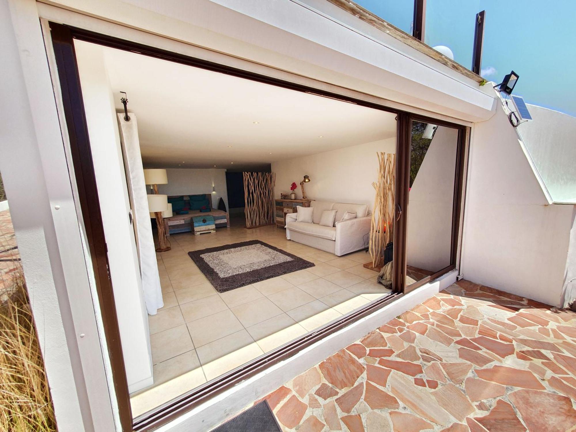 Villa Deluxe L'Hacienda Villa Vue Mer 180 Piscine Jacuzzi Proche Plage Marina Golf Pointe Des Chateaux Et Casino Jardin Clos Voyage Durable Saint-Francois  Pokój zdjęcie