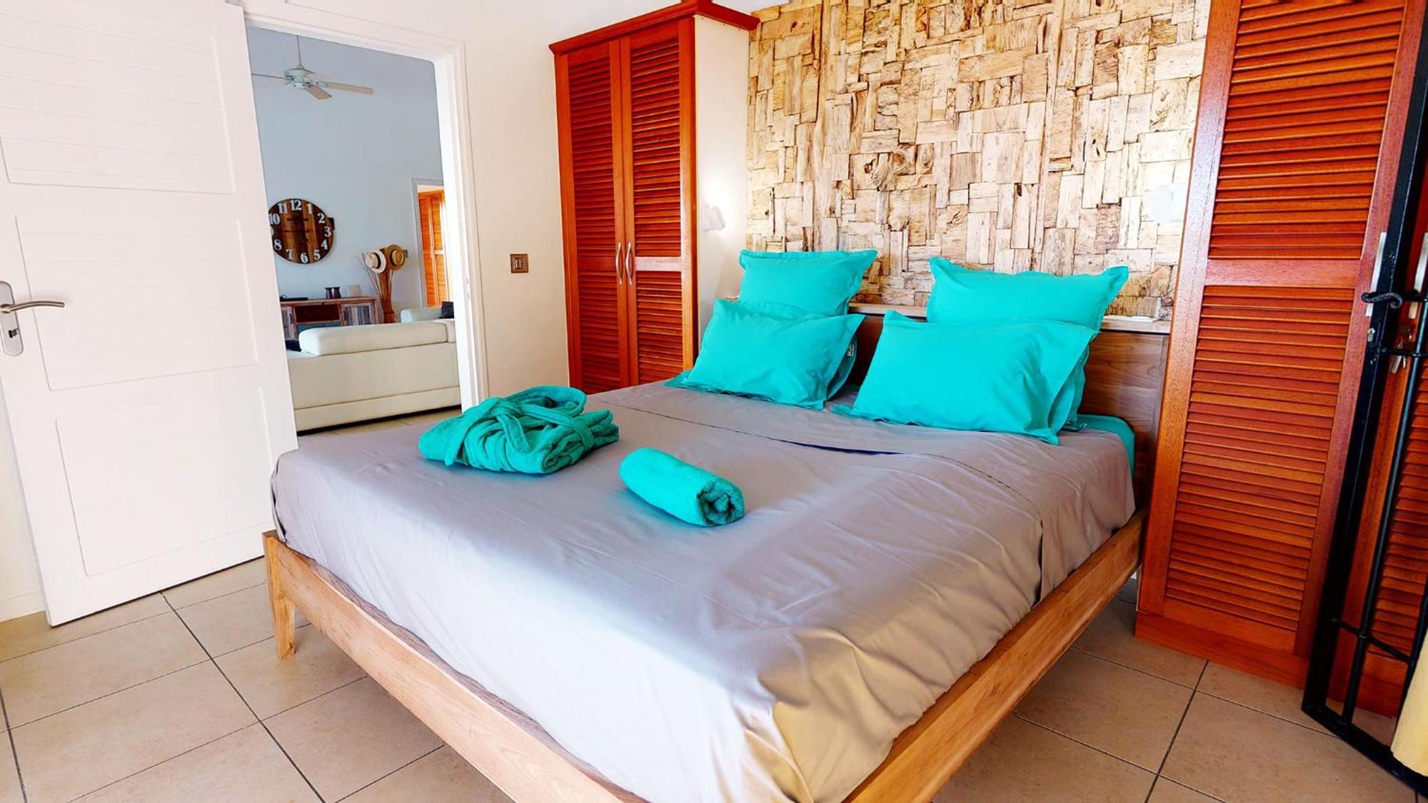 Villa Deluxe L'Hacienda Villa Vue Mer 180 Piscine Jacuzzi Proche Plage Marina Golf Pointe Des Chateaux Et Casino Jardin Clos Voyage Durable Saint-Francois  Pokój zdjęcie